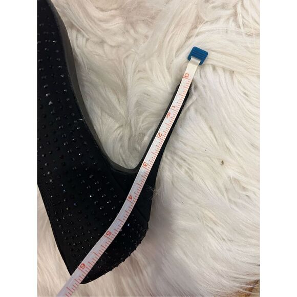 Penny Loves Kenny OPLEAT size 9.5M black jeweled Lycra - Picture 13 of 14